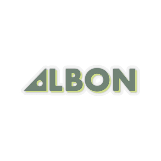 ALBON Kiss-Cut Sticker – Eco Art Decal for Laptops, Journals & Gifts